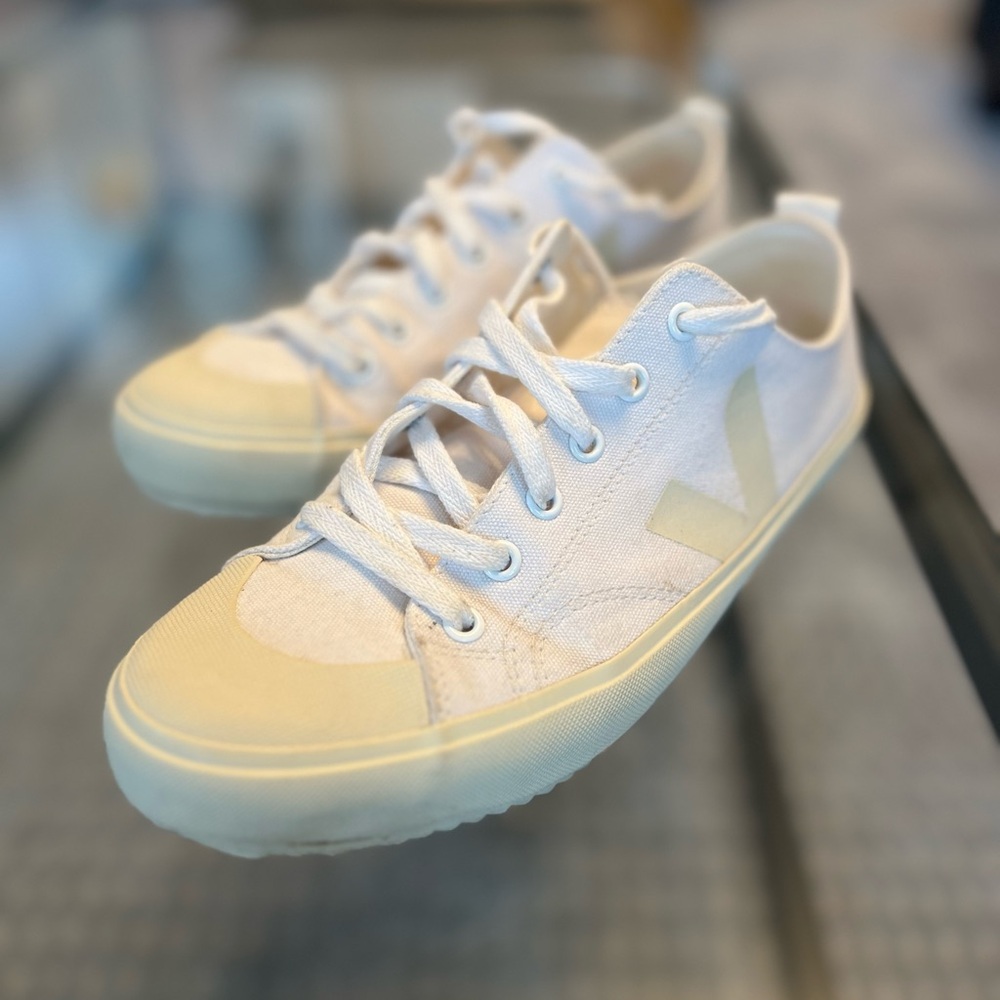 VEJA Nova Low Canvas White Pierre
